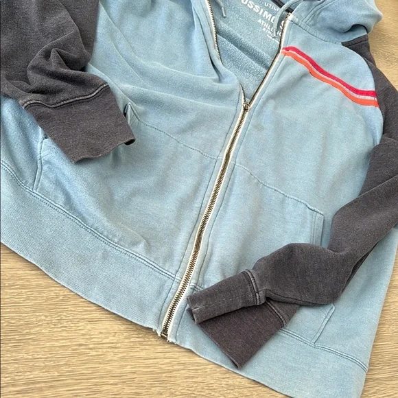 Mossimo Supply Co. Blue and Gray Hoodie - Picture 4 of 5